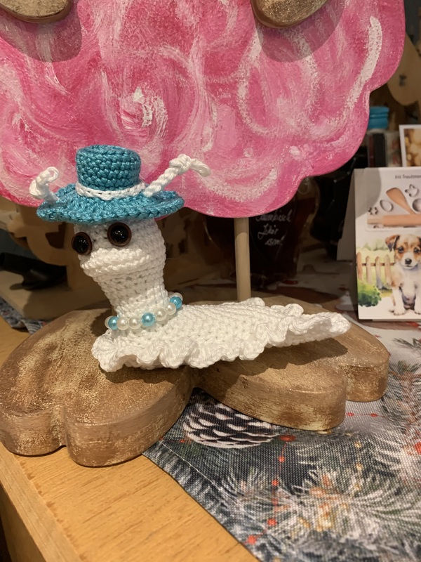 Finchen - Häkel-Anleitung für eine süße Amigurumi-Schnecke
