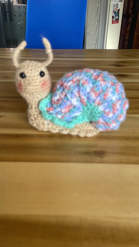 Finchen - Häkel-Anleitung für eine süße Amigurumi-Schnecke