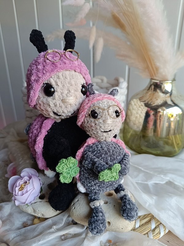 Häkelanleitung Marienkäfer „Ruby“