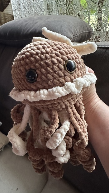 #Amigurumi, #anfängergeeignet #Qualle,   Gut verständliche Anleitung mit Bildern. Empfehlenswert