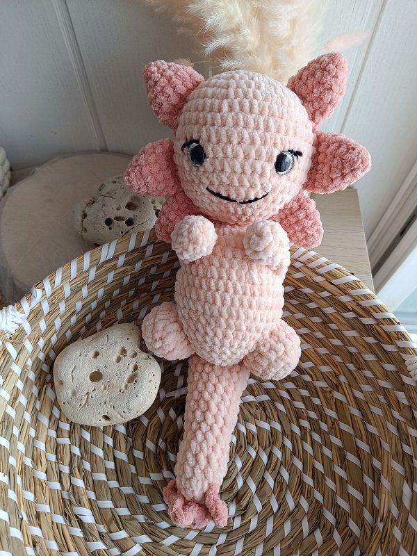 Häkelanleitung Axolotl