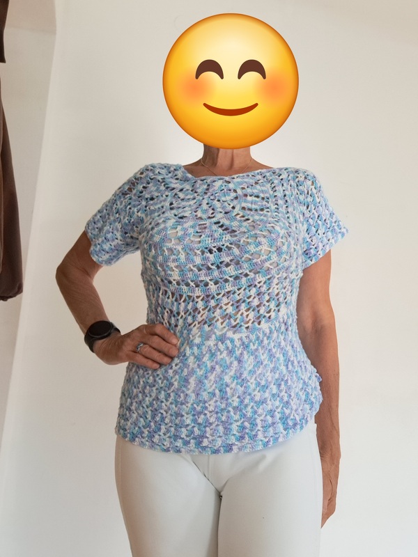 Sommershirt/Sommerpulli Summer Circle, Häkelanleitung