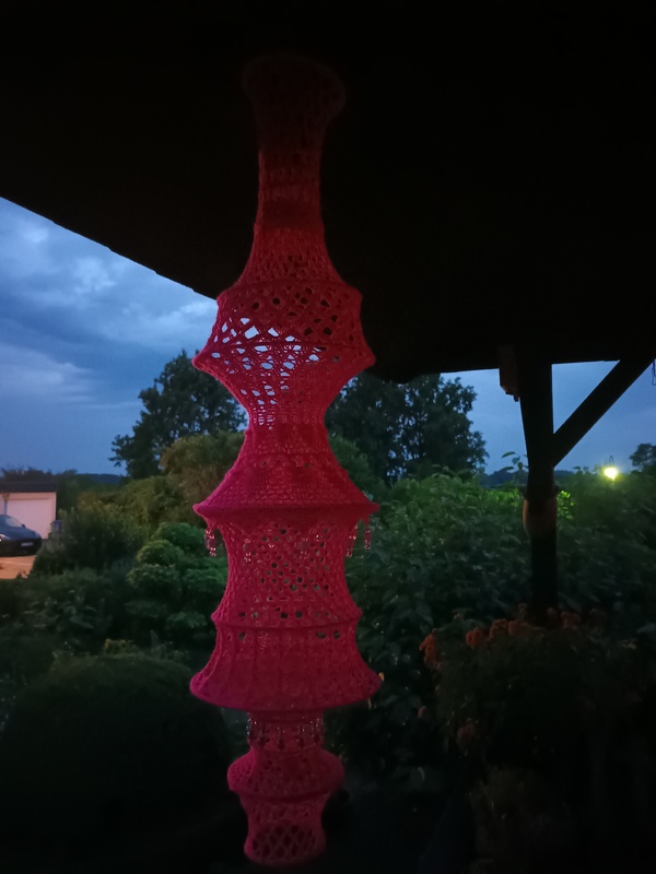 H&auml;kelanleitung Lampion Smaragd mit 10 Musters&auml;tzen