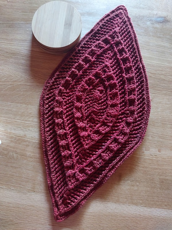 Häkelanleitung Tischdecke Alva oval