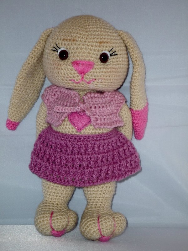 Häkelanleitung "Häschen Letta"