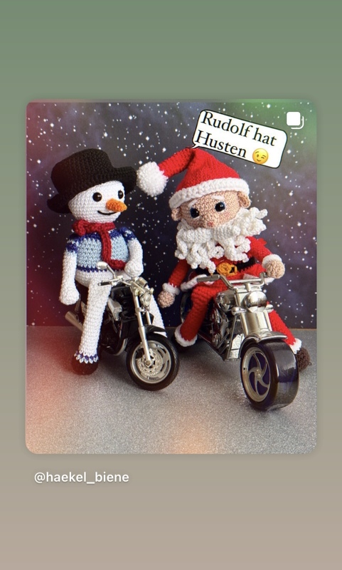 SPAR-SET Mr. Frosty &amp; Mr. Santa – Häkelanleitung Weihnachtsmann+Schneemann