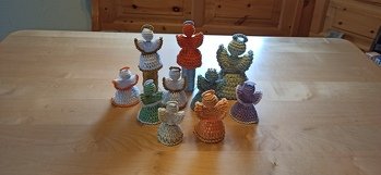 Werde noch weitere Engel anfertigen und freue mich schon sie zu verschenken