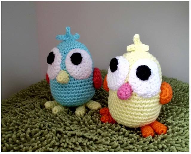 Häkelanleitung kleines Küken 