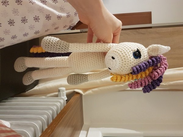 Häkelanleitung großer Xl Schlenker Hase Emil 50 cm - Schlenkertier