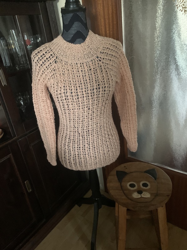 Pullover "Einfach verzopft" Häkelanleitung RVO + Bonus