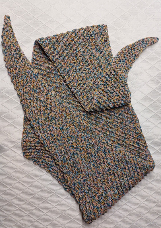 Crochet pattern mini shawl Tae