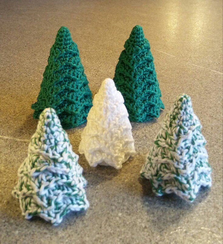 Häkelanleitung Nordischer Tannenbaum