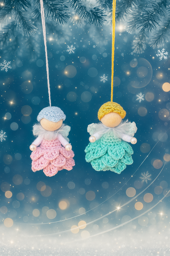 Eine super schöne Anleitung für niedliche Engelchen! Alles ist sehr ausführlich beschrieben und bebildert, da werden sicher noch viele weitere entstehen. Vielen lieben Dank dafür!