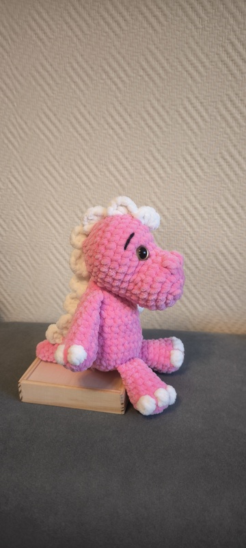 Amigurumi Dinosaurier Häkelanleitung PDF – Plüsch Dino häkeln