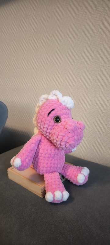 Amigurumi Dinosaurier Häkelanleitung PDF – Plüsch Dino häkeln