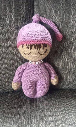 Schlafpüppchen Mimi und Mo - Häkelanleitung