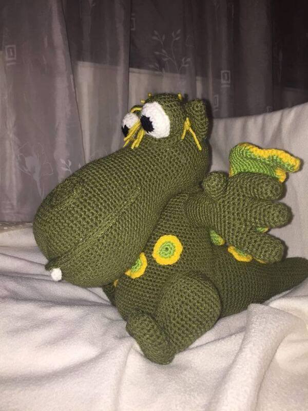 Drache Süsü Amigurumi