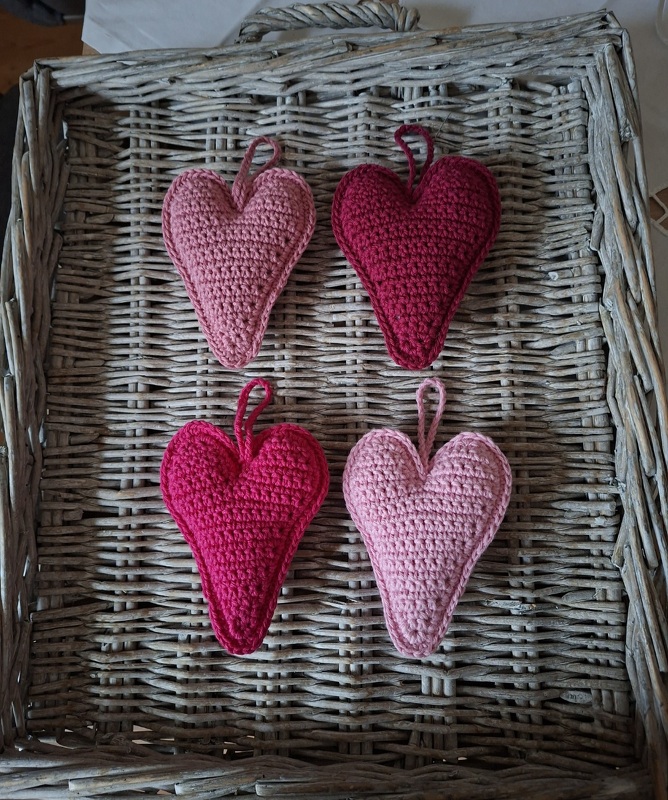 Gratis Häkelanleitung Herz