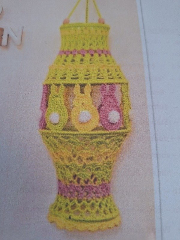 Häkelanleitung Häschen Lampion