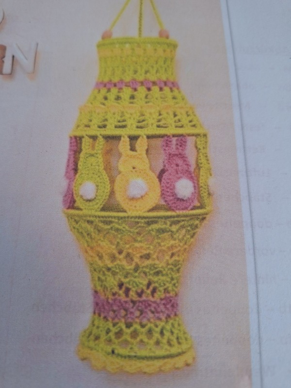 Häkelanleitung Häschen Lampion