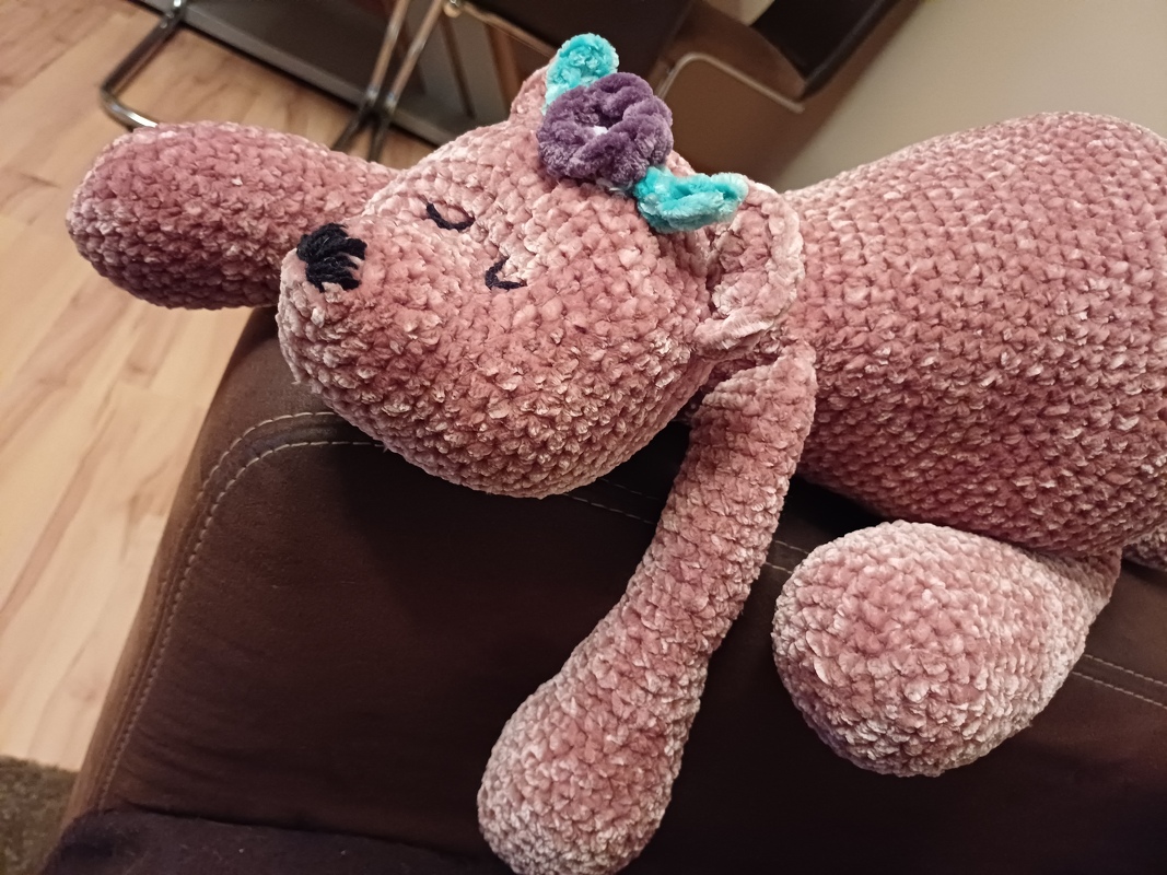 Kuschelbär Träumerle - Häkelanleitung für einen tollen Kuschelfreund
