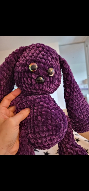 Häkelanleitung Hasen Prinzessin kuscheliges Amigurumi aus Flauschgarn
