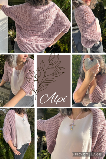 Meine Version vom Seelenwärmer Alpi 🥰. Gehäkelt aus einem 1100m Flauschbobbel und NS 5. Meine Maschen 🧶, meine Bilder 📸