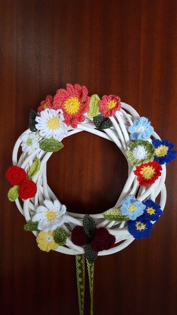 Hat prima geklappt und Spaß gemacht. Kommt an die Tür meiner Mutti im Pflegeheim zum 92.