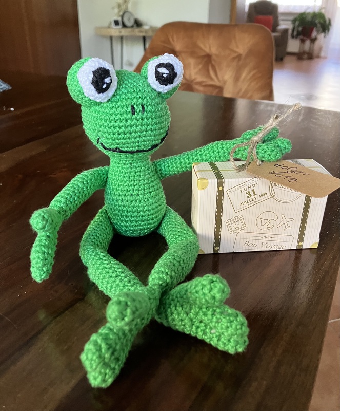 Häkelanleitung Süßer Frosch – Dein neuer Lieblingsbegleiter!