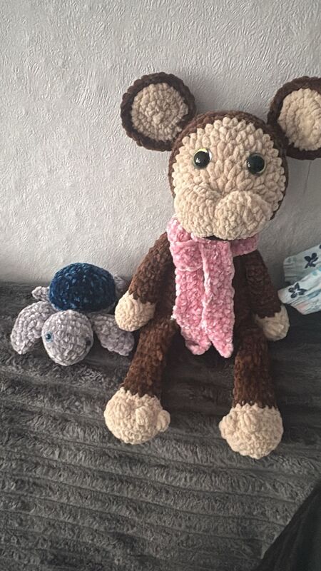 Affe Häkelanleitung-Pattern- Deutsch