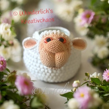 #häkeln #häkelliebe #häkelanleitung #amigurumi #handgemacht #selbstgemacht #kreativ #diy #diydeutschland #upcycling #nachhaltig #glasupcycling #recyclingidee #ostern #osterdeko #osterspecial #schaf #häkelprojekt #häkelsucht #handarbeitsliebe #wunderlichskreativchaos #geschenkidee #dekoliebe #vase #kreatividee 😄