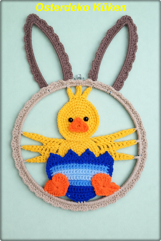 Häkelanleitung Osterdeko Küken