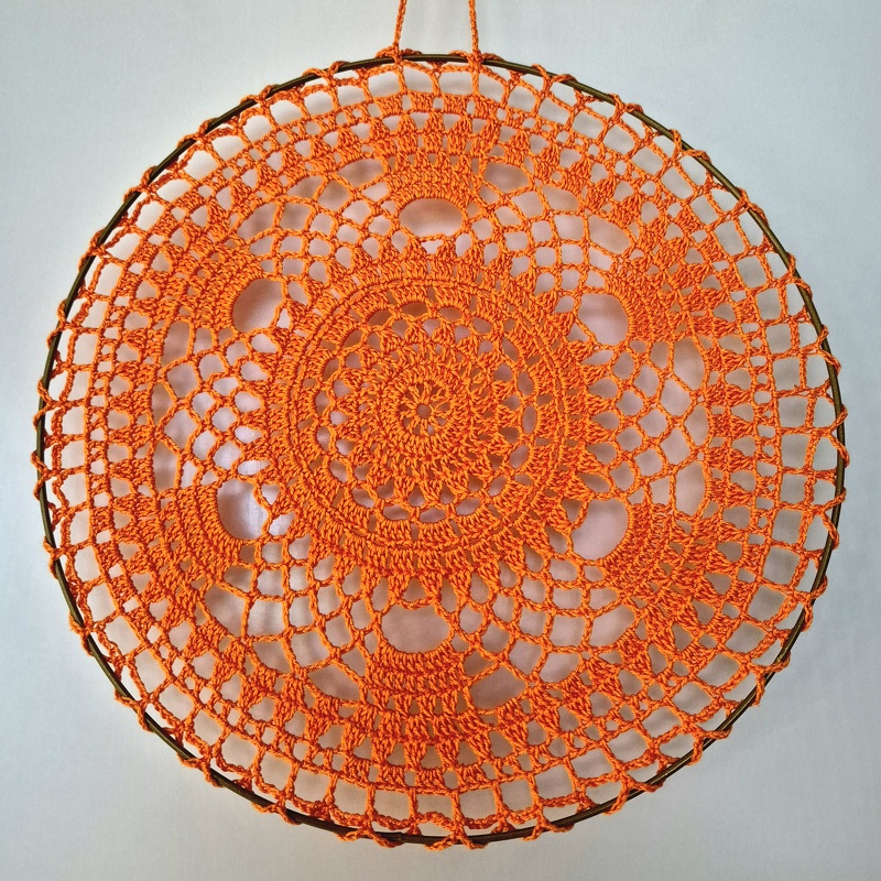 Mandala Sonnenstern – Häkelanleitung mit Schritt-für-Schritt-Fotos