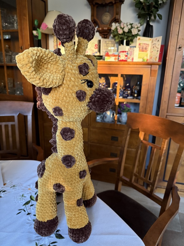 Häkelanleitung Giraffe Lumi