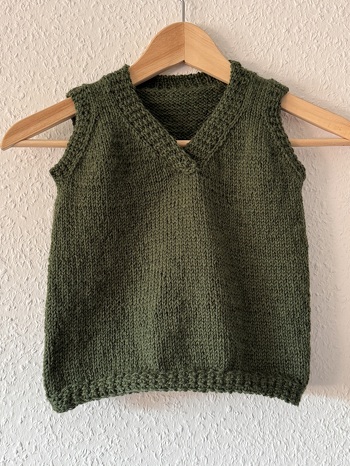 Verständliche Anleitung. Hat gut geklappt. #Slipover #pullunder #Stricken #Anleitung