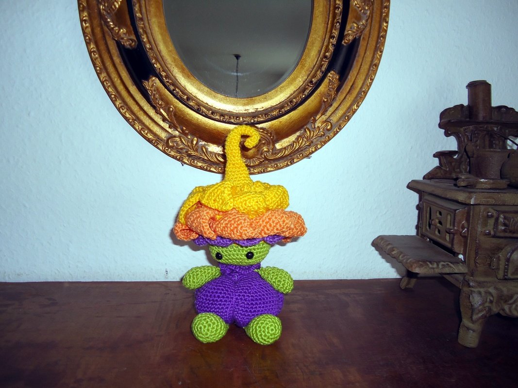 Rosalie Wiesenkind und Orangelie Blumentau die Blumenfeen - Häkelanleitung