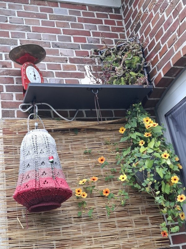 Strickanleitung Lampion, Gartendeko "Mirabell"