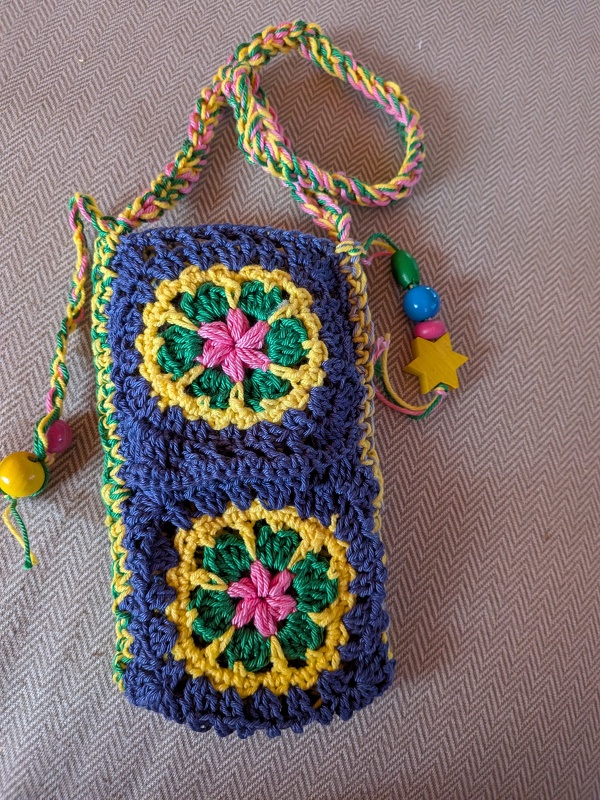 Mini-Mandala Bag – Schlüsselanhänger, Taschenbaumler, Geldtäschchen
