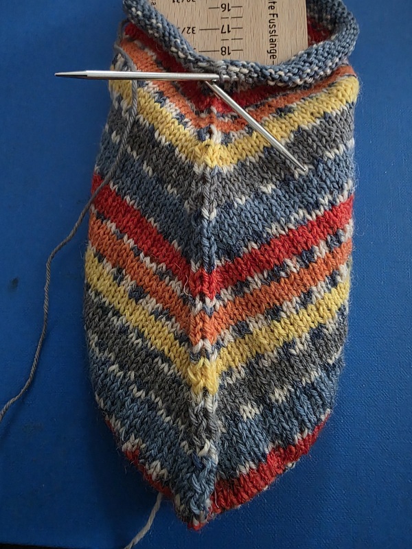 Die „Schräge Socke“