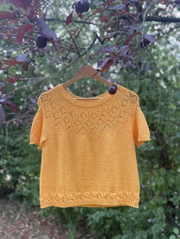 Mein Rosalinde Pulli ist sehr schön geworden. 🌞