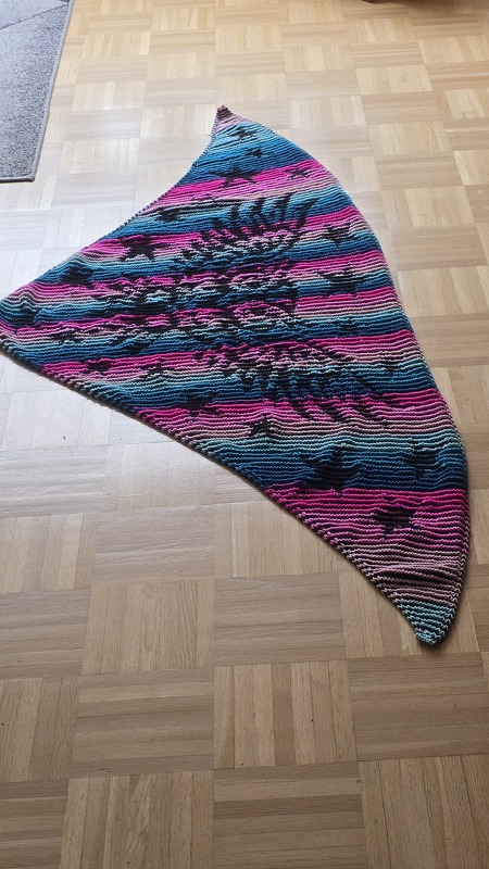 Tuch Sternennacht Illusionsstricken