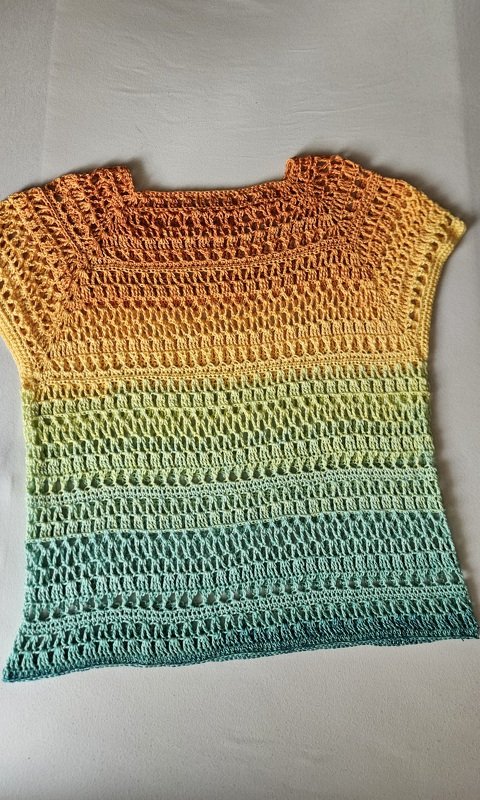 Häkelanleitung Shirt/Pullover Imala