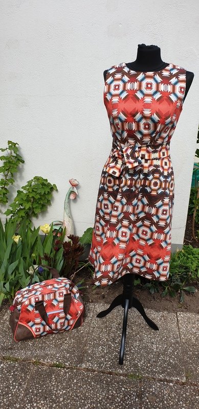 Schnittmustr Etuikleid&amp;Gürtel 34-52+Bild nähanleitung