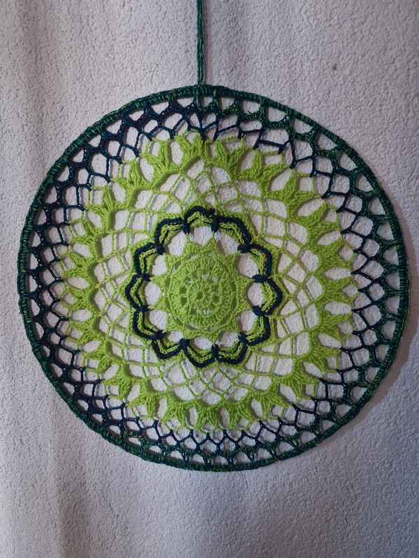 Häkelanleitung Mandala / Traumfänger "Jeanny"