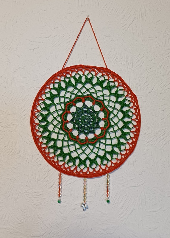 Häkelanleitung Mandala / Traumfänger "Jeanny"