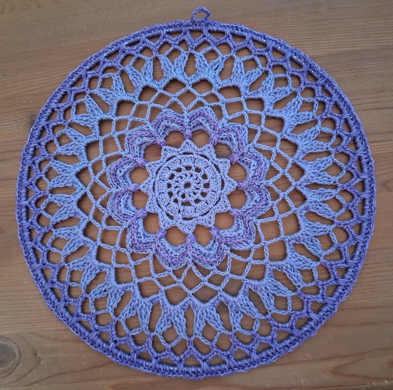 Häkelanleitung Mandala / Traumfänger "Jeanny"