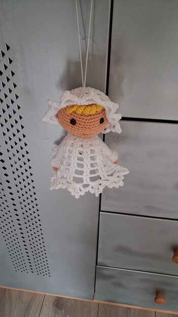 Ich hab es mit Baumwollgarn gemacht. KLASSE Anleitung