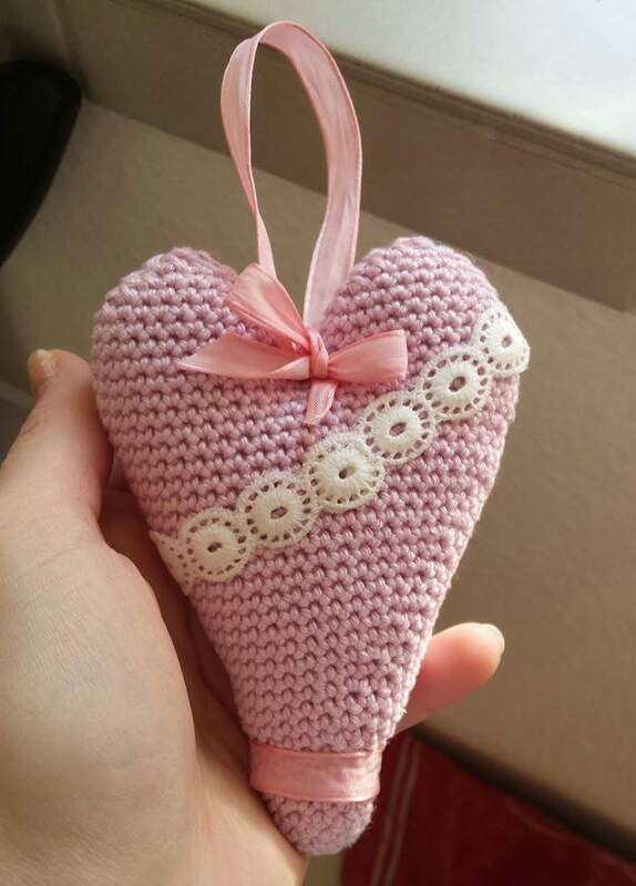 Tilda Herz. Kostenlose Häkelanleitung.