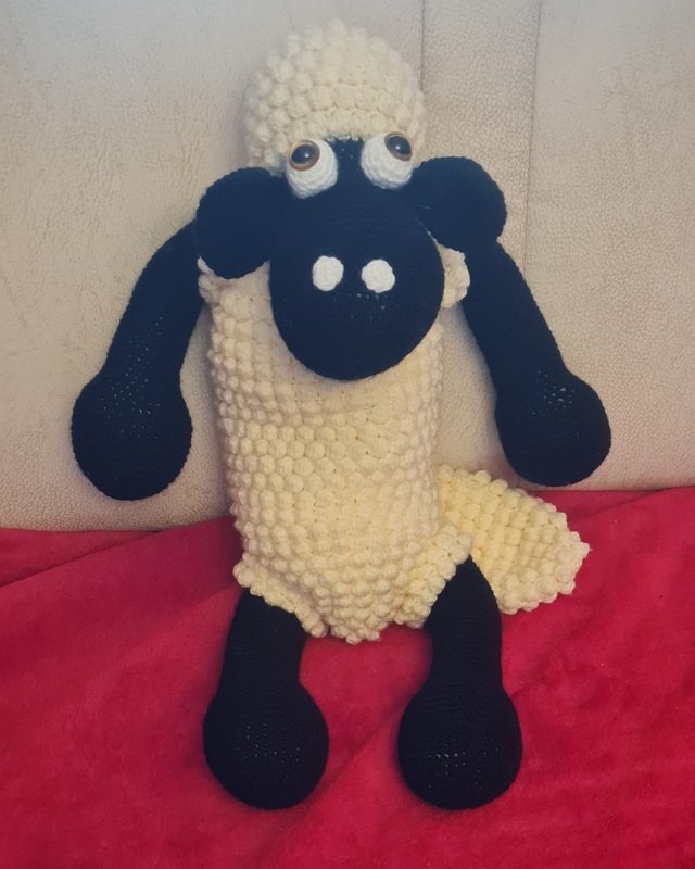 33 Häkelanleitung XXL Schaf Lulu PDF Anleitung