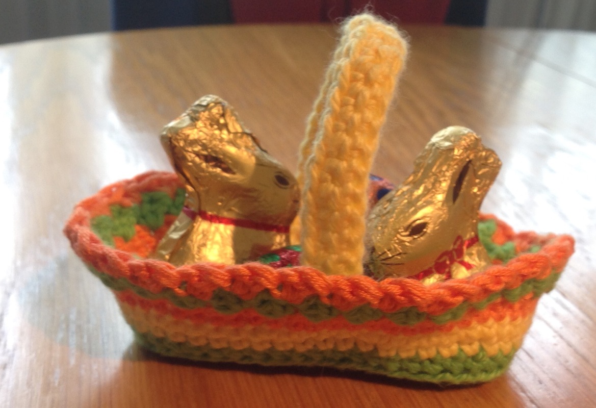 Häkelanleitung Dekokörbchen